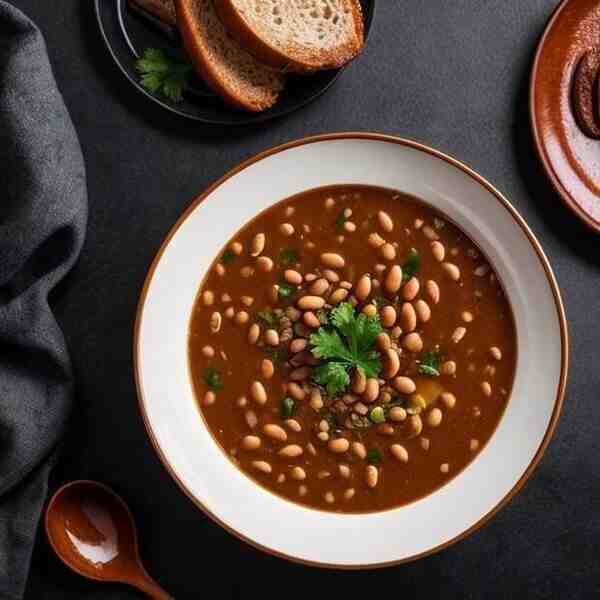 Мегабыстрый и вкусный фасолевый суп